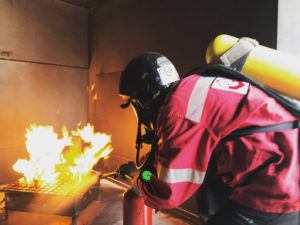 curso avanzado en extinción de incendios