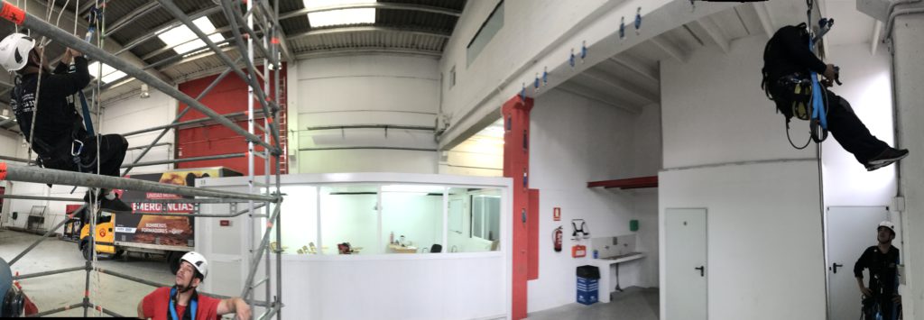 Curso de Trabajos Verticales en Barcelona