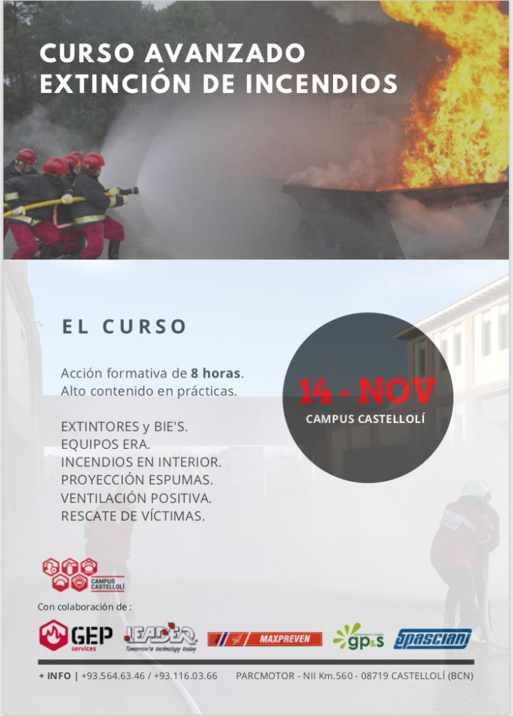 Curso Avanzado en Extinción de Incendios