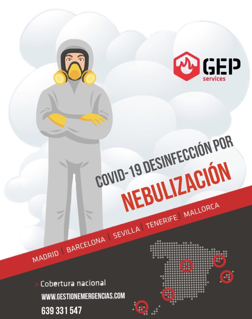 GEPservices Desinfección COVID19